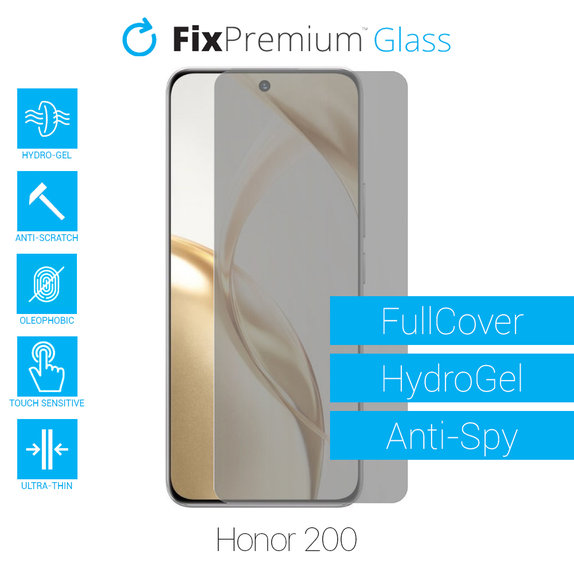 FixPremium HydroGel Anti-Spy - Displayschutzfolie für Honor 200