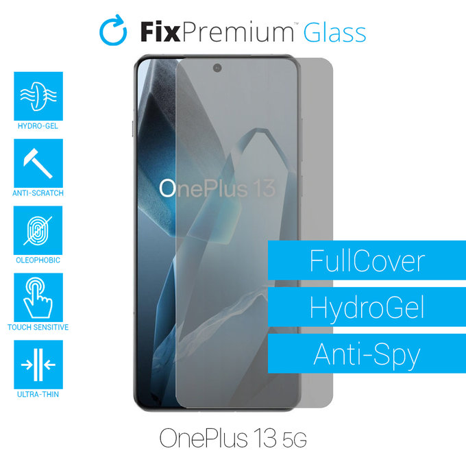 FixPremium HydroGel Anti-Spy - Displayschutzfolie für OnePlus 13 5G CPH2655