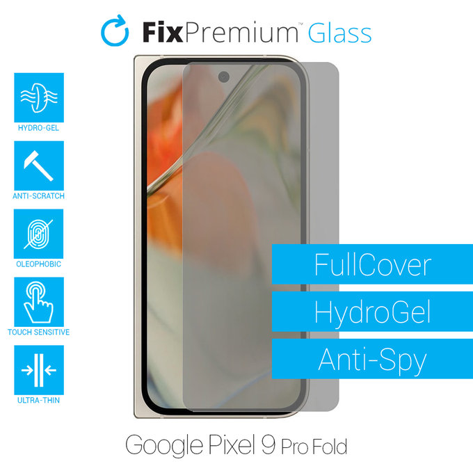 FixPremium HydroGel Anti-Spy - Displayschutzfolie für Google Pixel 9 Pro Fold