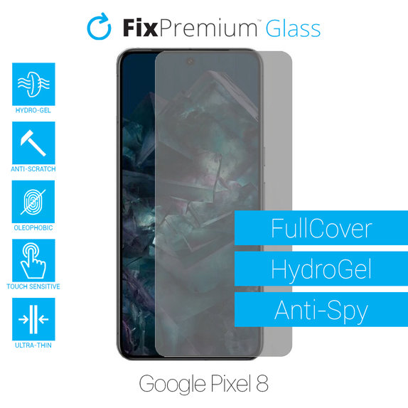 FixPremium HydroGel Anti-Spy - Displayschutzfolie für Google Pixel 8