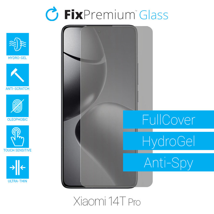 FixPremium HydroGel Anti-Spy - Displayschutzfolie für Xiaomi 14T Pro