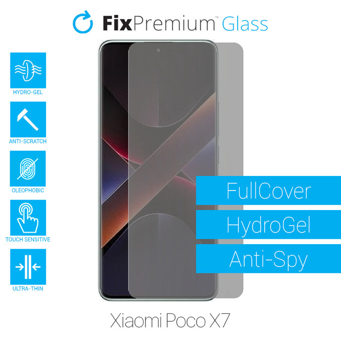 FixPremium HydroGel Anti-Spy - Displayschutzfolie für Xiaomi Poco X7
