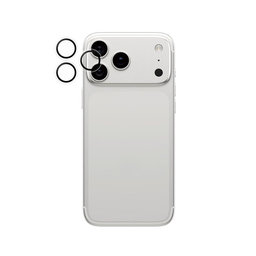 PanzerGlass - Kameraobjektiv-Schutzhülle Hoops für iPhone 16 Pro, 16 Pro Max, 17 Pro, 17 Pro Max, transparent