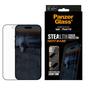 Schutzglas UWF Stealth mit Fastfit für iPhone Air, Schwarz, PanzerGlass