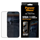 Schutzglas UWF Stealth mit Fastfit für iPhone 17 Pro Max, Schwarz, PanzerGlass