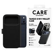 Hülle Wallet Tango Two-In-One mit MagSafe für iPhone 17 Pro Max, schwarz, PanzerGlass