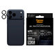 Hoops Ceramic II Kameraobjektivschutz für iPhone 17 Pro Max/17 Pro/16 Pro Max/16 Pro, Schwarz, PanzerGlass