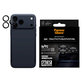 Hoops Ceramic II Kameraobjektivschutz für iPhone 17 Pro Max/17 Pro/16 Pro Max/16 Pro, Schwarz, PanzerGlass