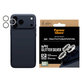 Kameralinsenschutz Hoops für iPhone 17 Pro Max/17 Pro/16 Pro Max/16 Pro, Glitter Silver, PanzerGlass