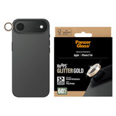 Kameralinsenschutz Hoops für iPhone Air, Glitter Gold, PanzerGlass