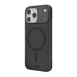SBS - Instinct Mag Case kompatibel mit MagSafe für iPhone 17 Pro Max, Schwarz
