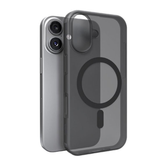 PURO - DAYLIGHT Case mit MagSafe für iPhone 17, Schwarz