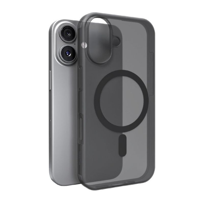 PURO - DAYLIGHT Case mit MagSafe für iPhone 17, Schwarz