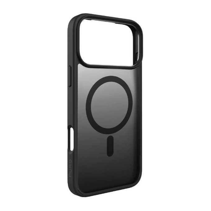 PURO - Gradient Case mit MagSafe für iPhone 17 Pro, Schwarz