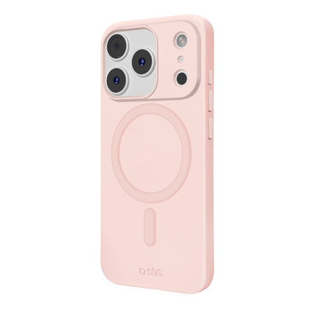 SBS - Instinct Mag Case kompatibel mit MagSafe für iPhone 17 Pro Max, rosa