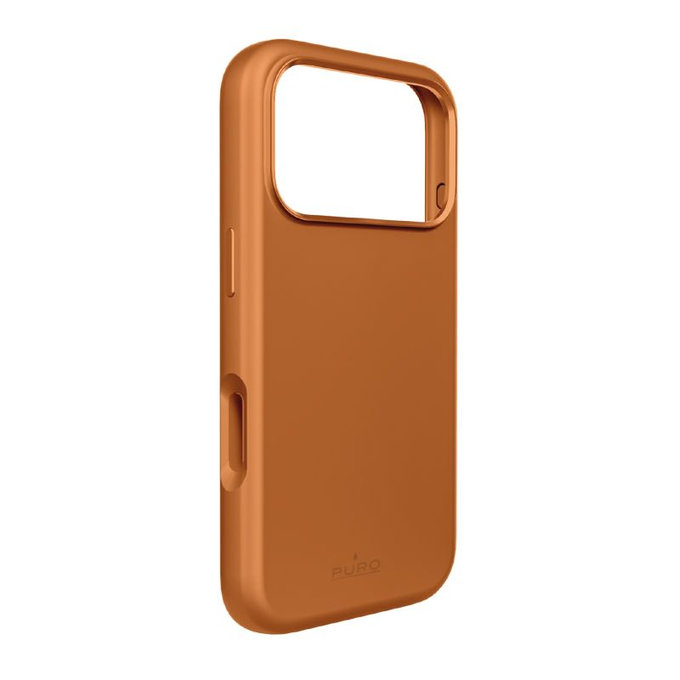 PURO - ICON MAG PRO Case mit MagSafe für iPhone 17 Pro Max, Orange