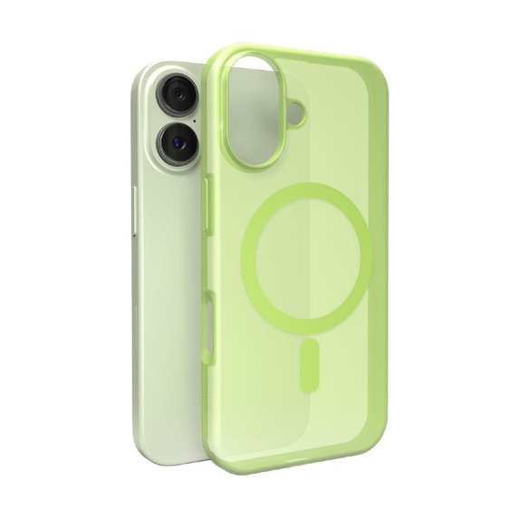 PURO - DAYLIGHT Case mit MagSafe für iPhone 17, Grün