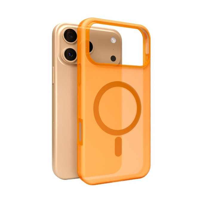 PURO - DAYLIGHT Case mit MagSafe für iPhone 17 Pro, Orange