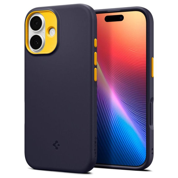 Spigen - Nano Pop Case mit MagSafe für iPhone 17, Blueberry Navy