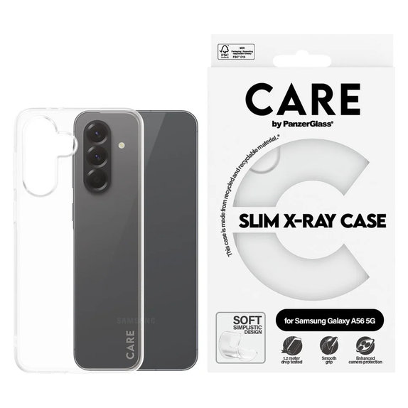 Hülle X-Ray für Samsung Galaxy A56 5G, Transparent, PanzerGlass