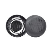 Ersatz-Ohrpolster für AKG Y500, Memory-Schaumstoff + PU-Leder, Schwarz, 1 Paar