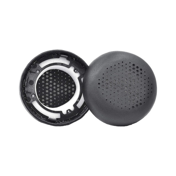 Ersatz-Ohrpolster für AKG Y500, Memory-Schaumstoff + PU-Leder, Schwarz, 1 Paar