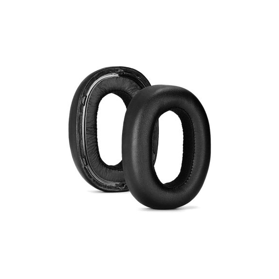 Ersatz-Ohrpolster für AKG N700NC, Memory-Schaumstoff + PU-Leder, Schwarz, 1 Paar