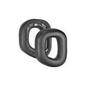 Ersatz-Ohrpolster für Corsair HS80, Memory-Schaumstoff + PU-Leder, Schwarz, 1 Paar