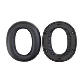 Ersatz-Ohrpolster für Edifier W860NB Pro, WH950NB, Memory-Schaumstoff + PU-Leder, Schwarz, 1 Paar