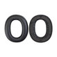 Ersatz-Ohrpolster für Edifier W860NB Pro, WH950NB, Memory-Schaumstoff + Leder, Schwarz, 1 Paar
