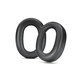 Ersatz-Ohrpolster für Jabra Evolve2 85 UC/MS, Memory-Schaumstoff + Leder, Schwarz, 1 Paar