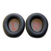 Ersatz-Ohrpolster für JBL Quantum Q600, Memory-Schaumstoff + PU-Leder, Schwarz, 1 Paar