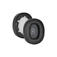 Ersatz-Ohrpolster für JBL Tune 700BT, T750BT, Memory-Schaumstoff + PU-Leder, Schwarz, 1 Paar