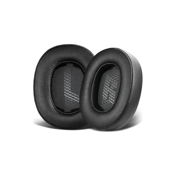 Ersatz-Ohrpolster für JBL Live 500BT, 500BTNC, Memory-Schaumstoff + PU-Leder, Schwarz, 1 Paar