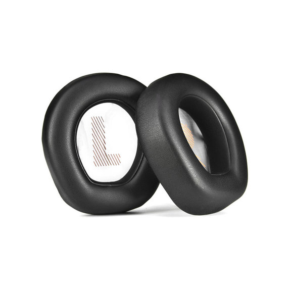 Ersatz-Ohrpolster für JBL Quantum Q200, Q300, Memory-Schaumstoff + PU-Leder, Schwarz, 1 Paar