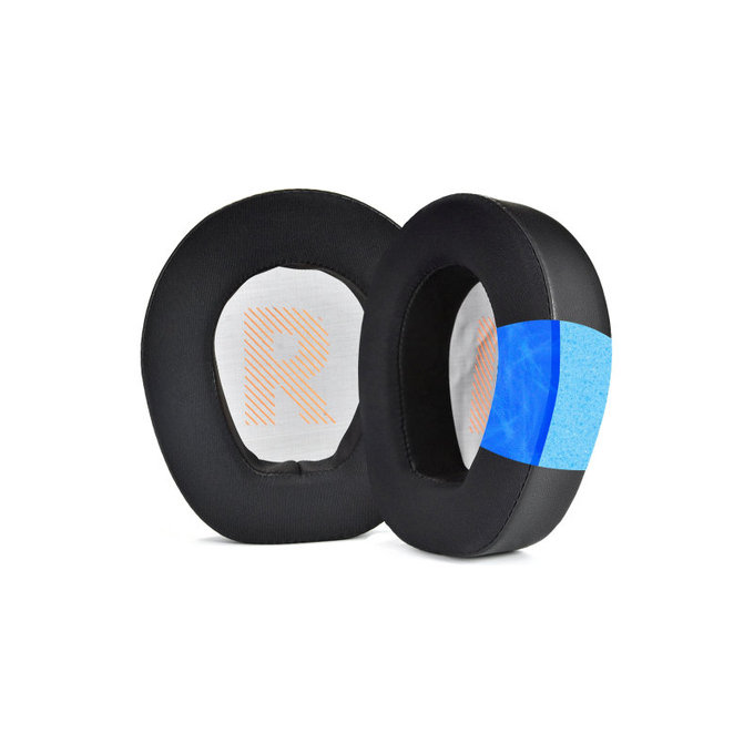 Ersatz-Ohrpolster für JBL Quantum One, Memory-Schaumstoff, Schwarz, Kühlgel, 1 Paar