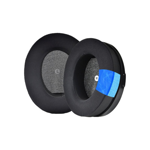 Ersatz-Ohrpolster für Kingston HyperX Cloud Orbit S, Memory-Schaumstoff + PU-Leder, Schwarz, Kühlgel, 1 Paar