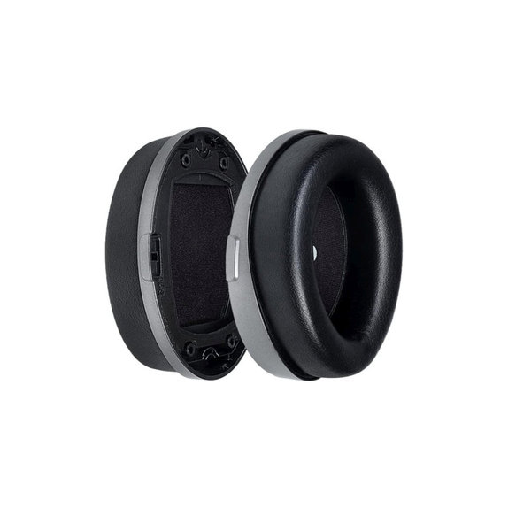 Ersatz-Ohrpolster für Kingston HyperX Cloud Orbit S, Memory-Schaumstoff + PU-Leder, Schwarz, 1 Paar
