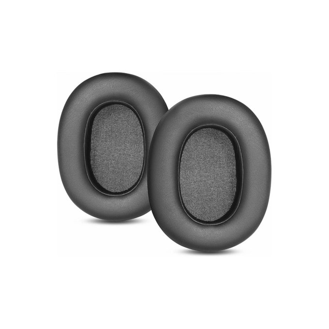 Ersatz-Ohrpolster für Sony ULT Wear, Schaumstoff + Leder, Schwarz, 1 Paar