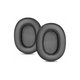 Ersatz-Ohrpolster für Sony ULT Wear, Schaumstoff + Leder, Schwarz, 1 Paar