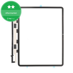 Apple iPad Air 13 (2024) - Touchscreen Front Glas + Adhesive (Black)