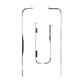 Apple iPad Mini (2024) - Touchscreen Klebestreifen Sticker (Adhesive)