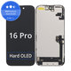 Display Hard OLED für iPhone 16, Touchscreen-Glas mit Rahmen, FixPremium
