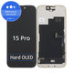 Display Hard OLED für iPhone 15 Pro, Touchscreen-Glas mit Rahmen, FixPremium
