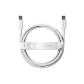 USB-C-Kabel, 60 W, Racing, 2 m, Silberweiß, empower