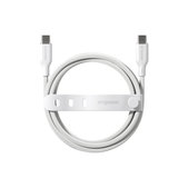 USB-C-Kabel, 240 W, Racing, 1,2 m, silberweiß, empower