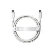 USB-C-Kabel, 240 W, Racing, 2 m, Silberweiß, empower