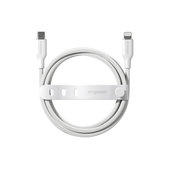 USB-C/Lightning-Kabel, 60 W, Racing, 1, 2 m, Silberweiß, empower