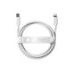 USB-C/Lightning-Kabel, 60 W, Racing, 1, 2 m, Silberweiß, empower