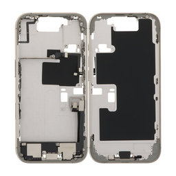 Apple iPhone 16 Pro - Mittelrahmen + Power-, Lautstärke- und Kameratasten (Natural Titanium)